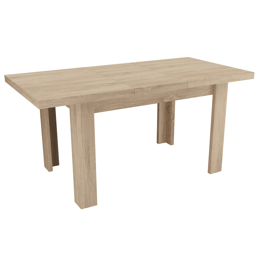 Jídelní stůl JARS MALÝ | rozkládací 120 až 160 | dub sonoma | POSLEDNÍ KUSY