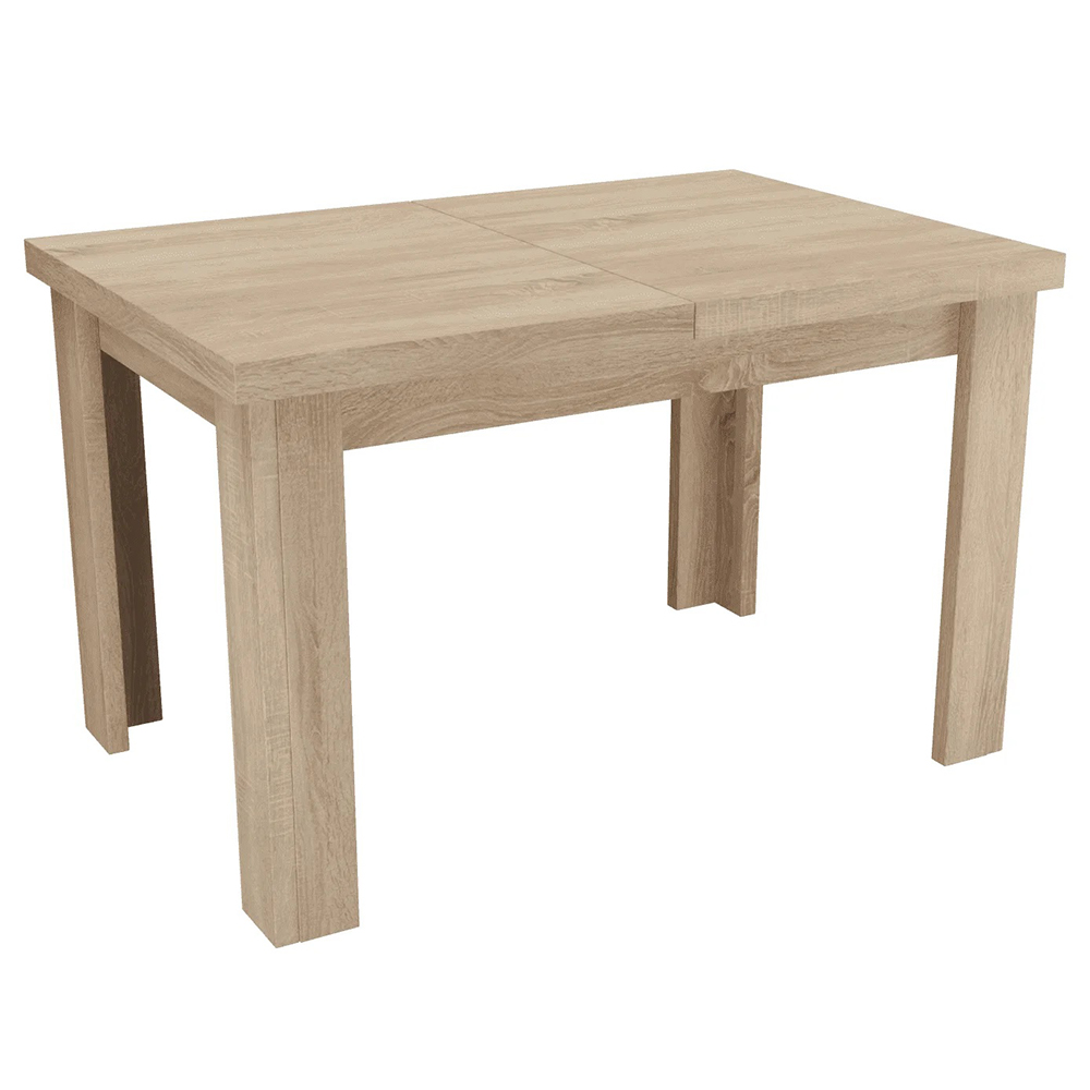 Jídelní stůl JARS MALÝ | rozkládací 120 až 160 | dub sonoma | POSLEDNÍ KUSY