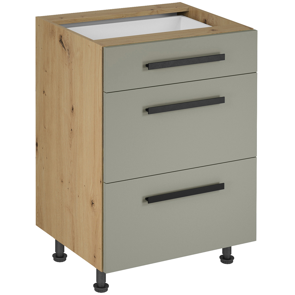 LANGEN bu | dolní skříňka D60S3 | s úchyty | béžová