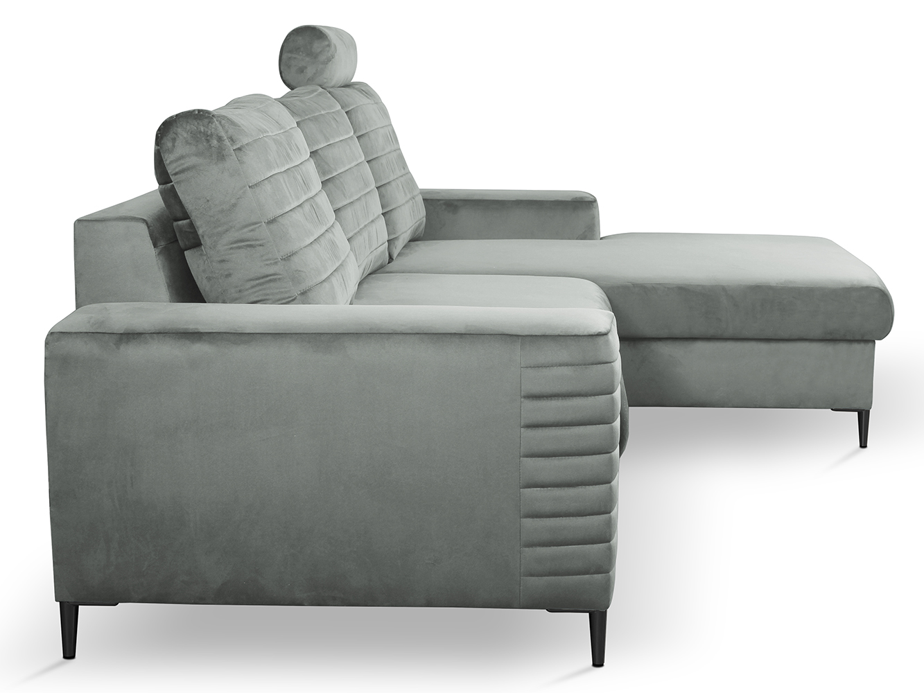 Sedací souprava COLLIN | PRAVÁ | záhlavník v ceně | VÝBĚR LÁTEK