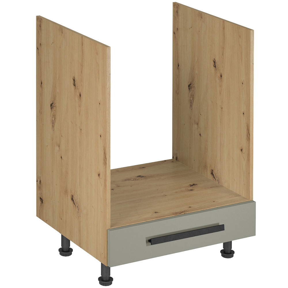 LANGEN bu | dolní skříňka D60ZK pro vestavnou troubu | s úchyty | béžová