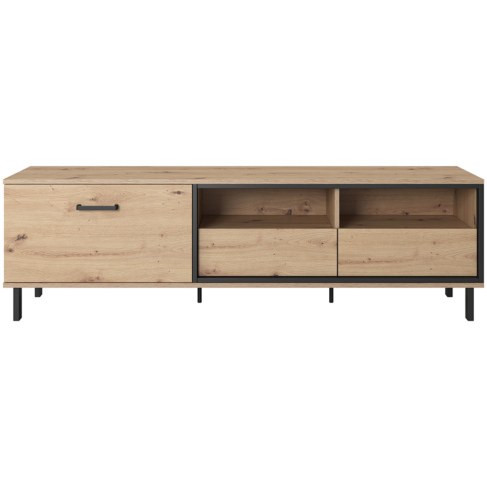 NEST | TV stolek + police | 164,8 cm | artisan/antracit | BLACK FRIDAY