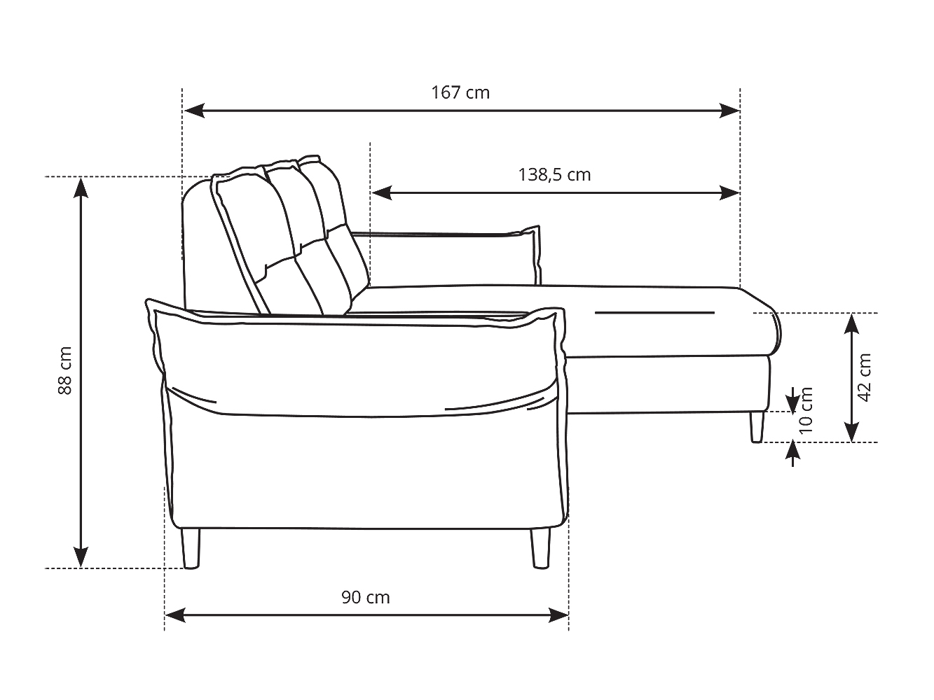 Sedací souprava MILANO | 272x167 | rozkládací + úložný pr.| hnědá | VÝPRODEJ Z PRODEJNY