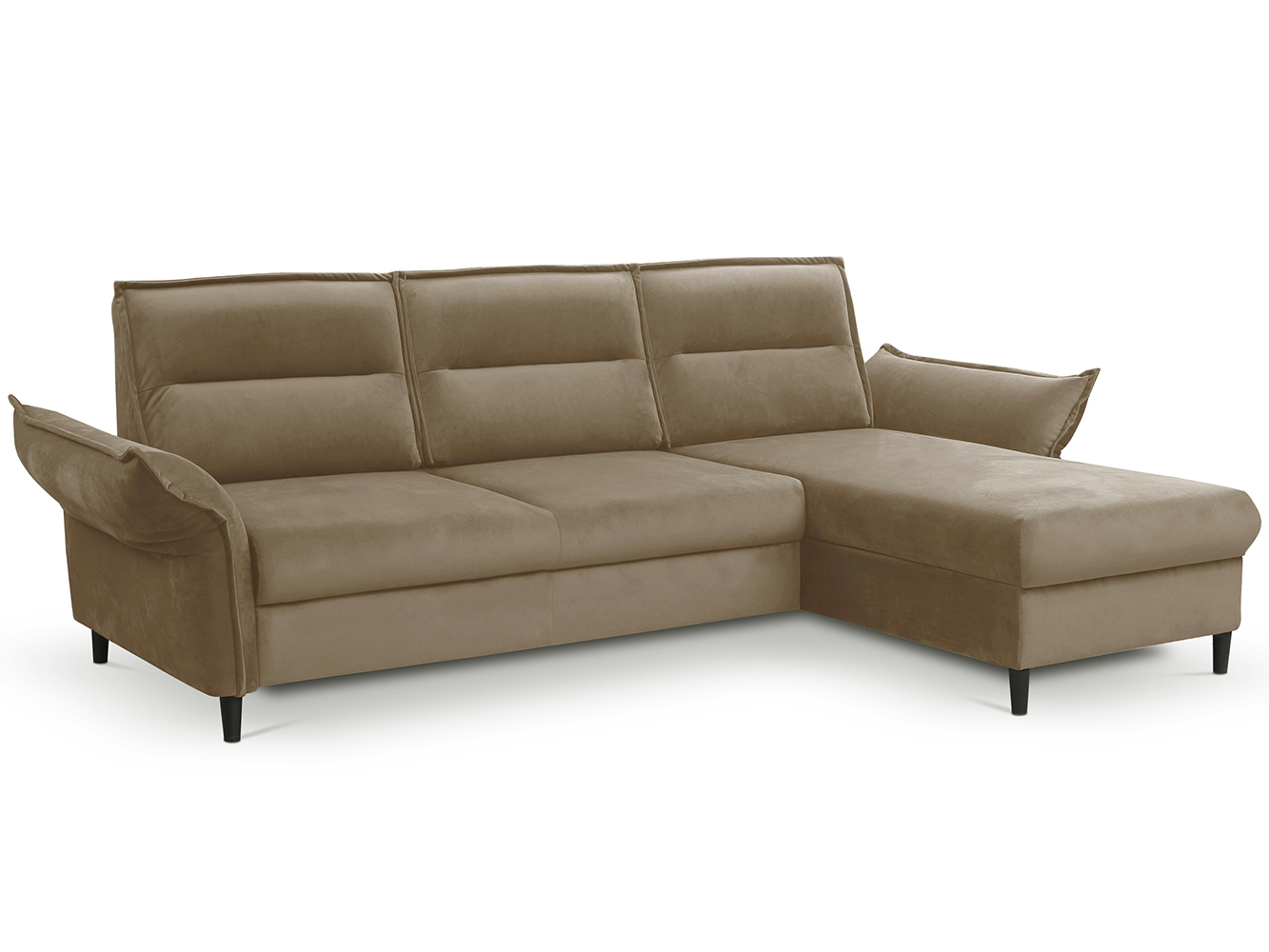 Sedací souprava MILANO | 272x167 | rozkládací + úložný pr.| hnědá | VÝPRODEJ Z PRODEJNY