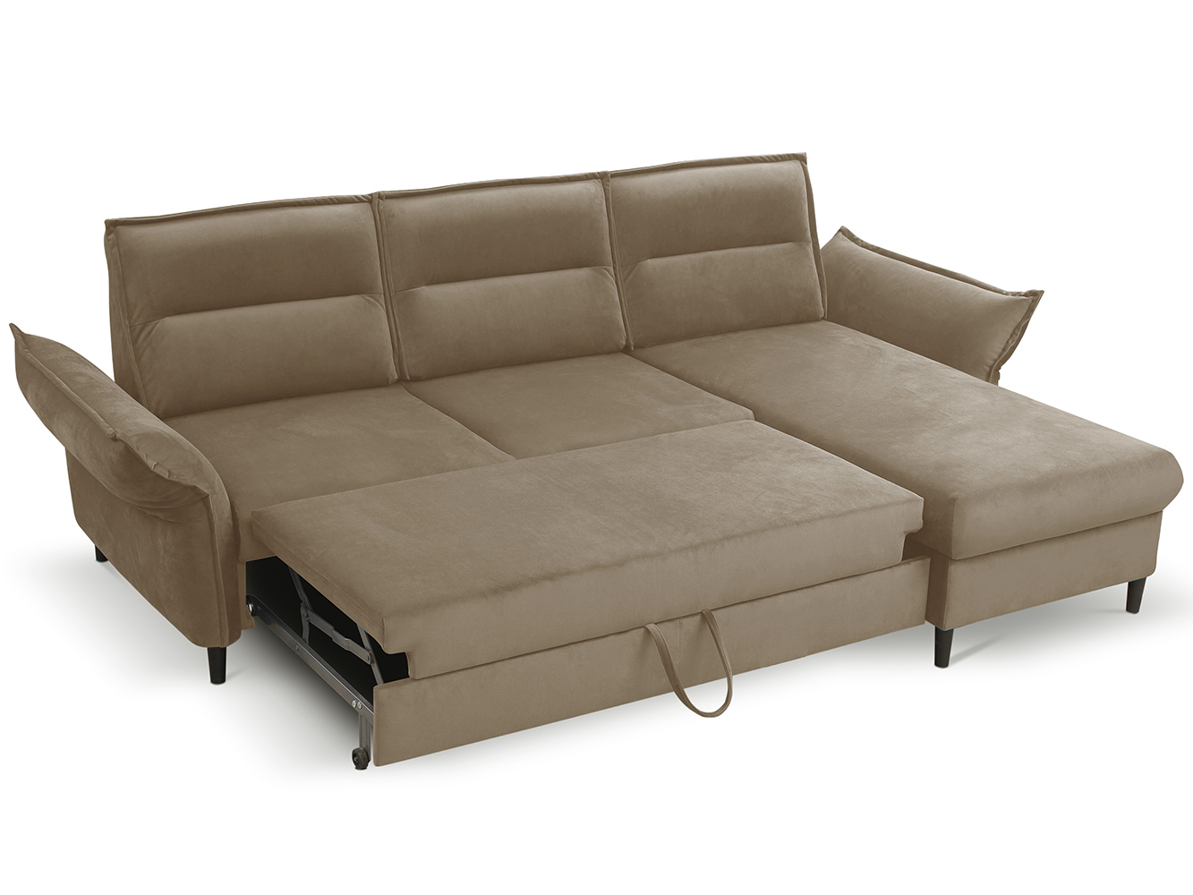 Sedací souprava MILANO | 272x167 | rozkládací + úložný pr.| hnědá | VÝPRODEJ Z PRODEJNY