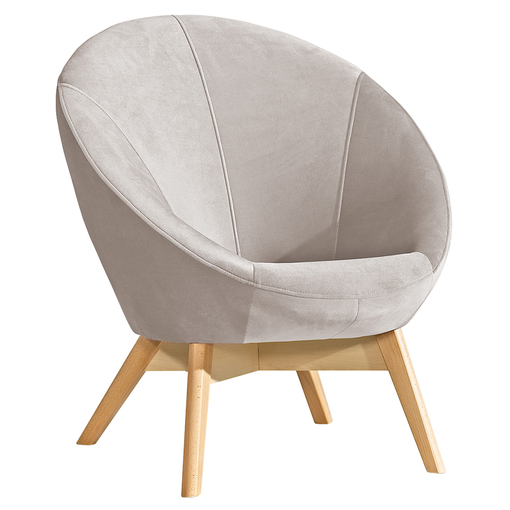 Křeslo PATIO | VÝBĚR TKANIN a odstínu nožiček