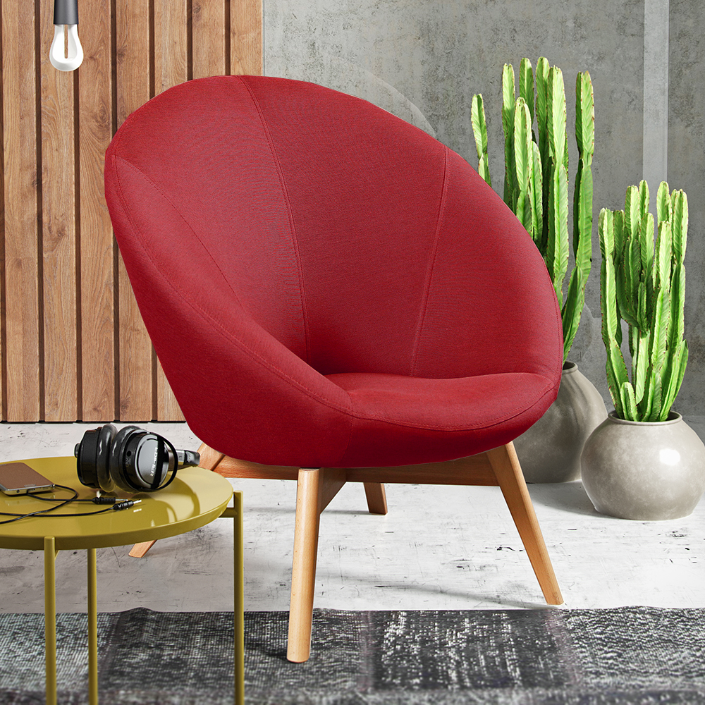 Křeslo PATIO | VÝBĚR TKANIN a odstínu nožiček