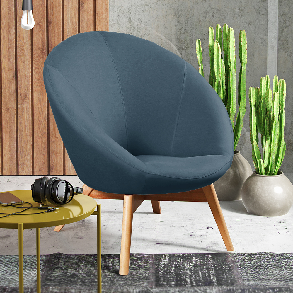 Křeslo PATIO | VÝBĚR TKANIN a odstínu nožiček