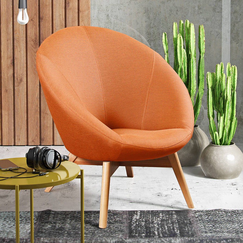 Křeslo PATIO | VÝBĚR TKANIN a odstínu nožiček