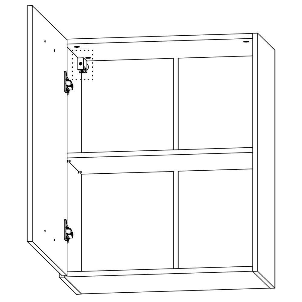Kuchyňská linka LANGEN au | 160 cm | S ÚCHYTY | artisan