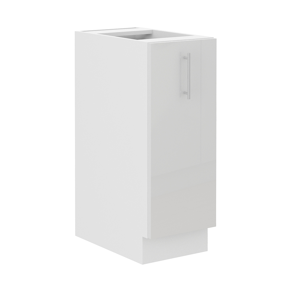 LARA wh | dolní skříňka 30D CARGO BB výsuvná | 30 cm | bílá lesk