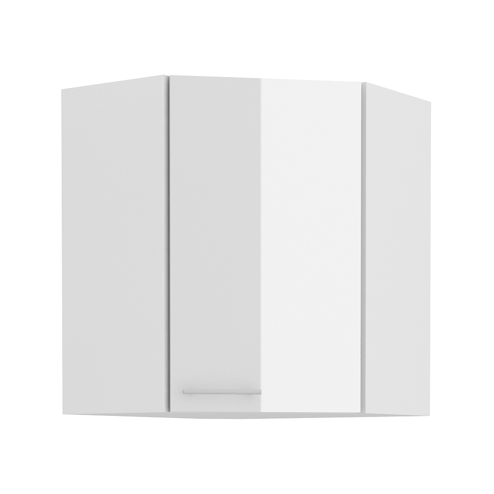 Kuchyňská linka LARA wh | ve tvaru L | 220x370 | UNI provedení | VÝBĚR TYPU ZÁSUVEK | bílá lesk