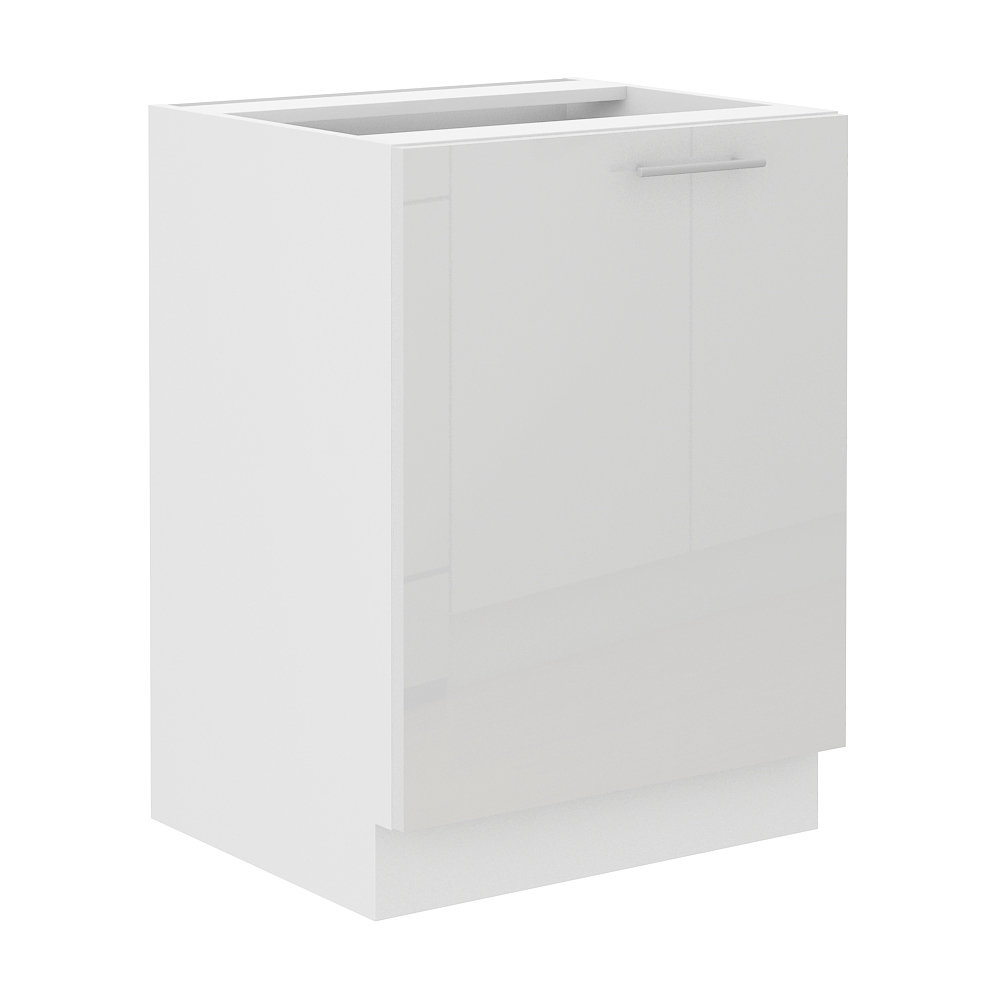 Kuchyňská linka LARA wh | ve tvaru L | 230x250 | UNI provedení | VÝBĚR TYPU ZÁSUVEK | bílá lesk