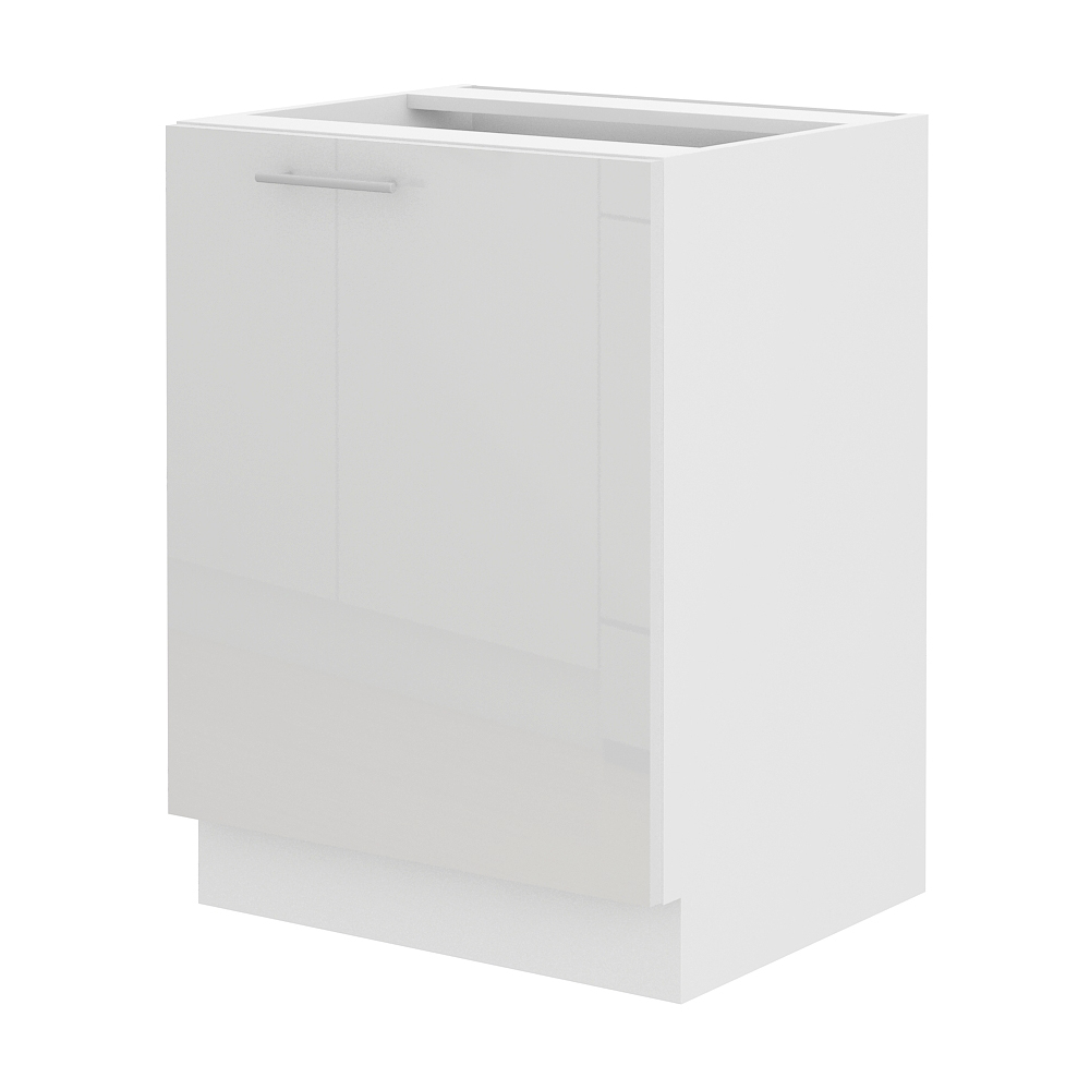 Kuchyňská linka LARA wh | ve tvaru L | 230x250 | UNI provedení | VÝBĚR TYPU ZÁSUVEK | bílá lesk