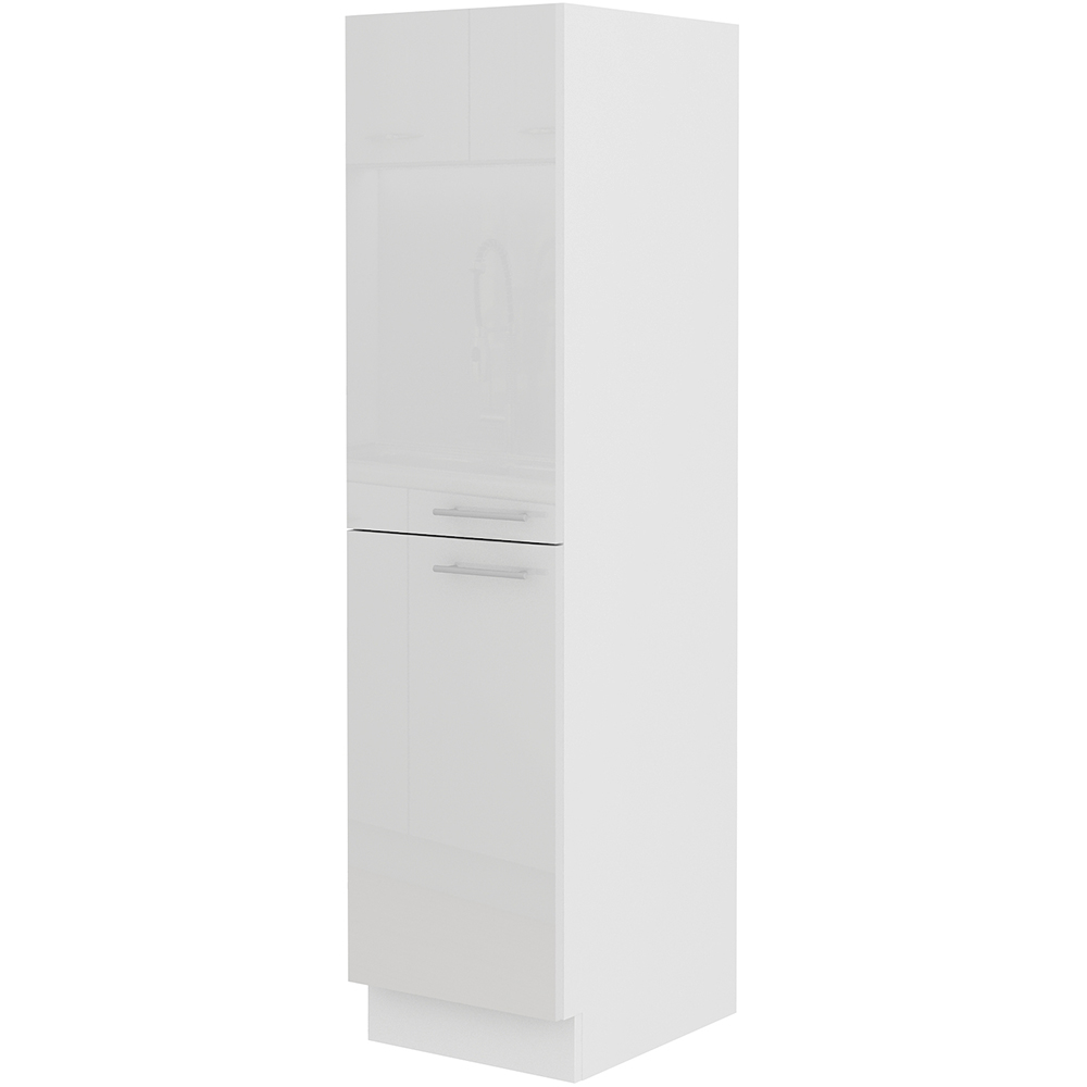 Kuchyňská linka LARA wh | 280 cm | UNI provedení | VÝBĚR TYPU ZÁSUVEK | bílá lesk