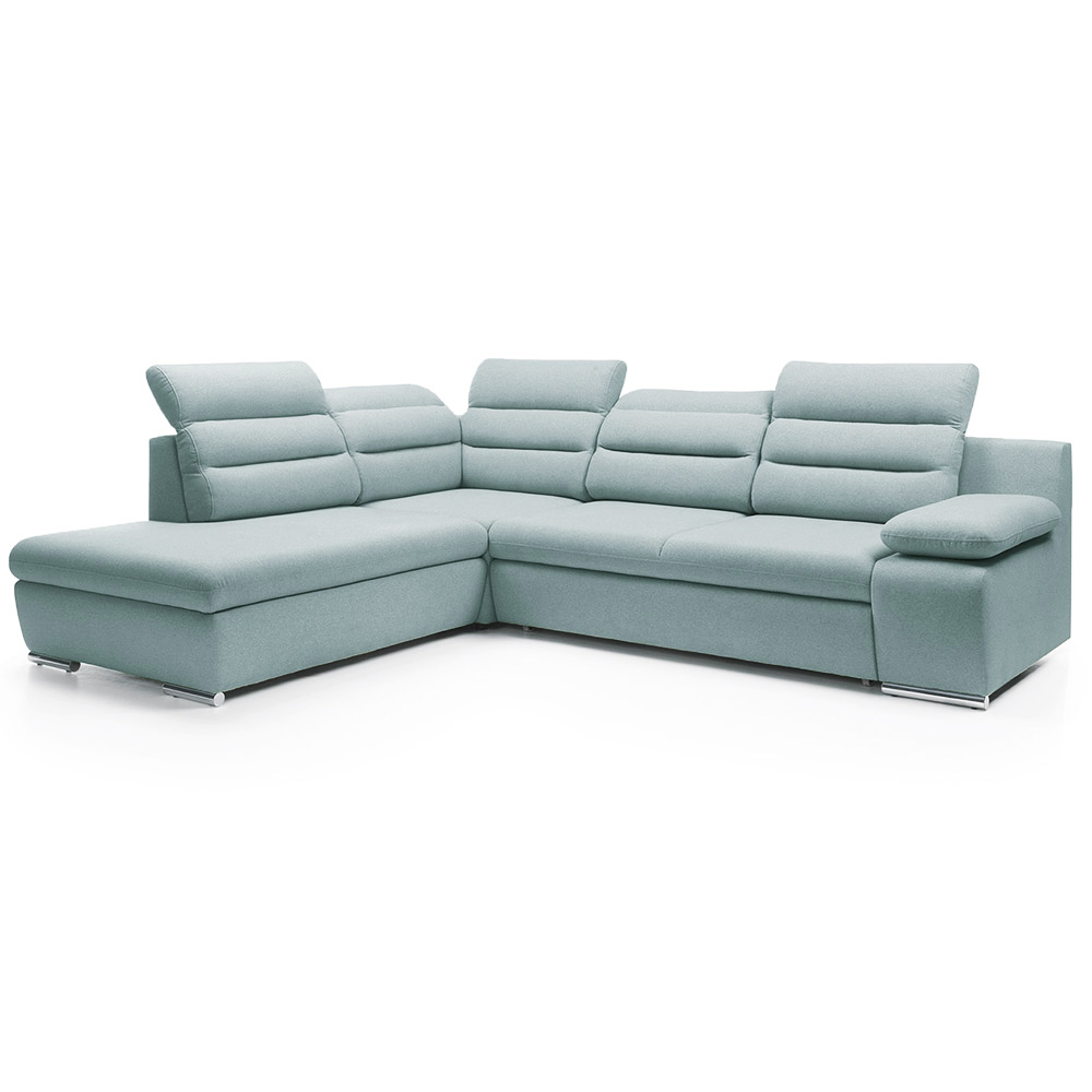 Sedací souprava GRECO | LEVÁ | Gemma 70 světle modrá | AKCE | POSLEDNÍ KUS