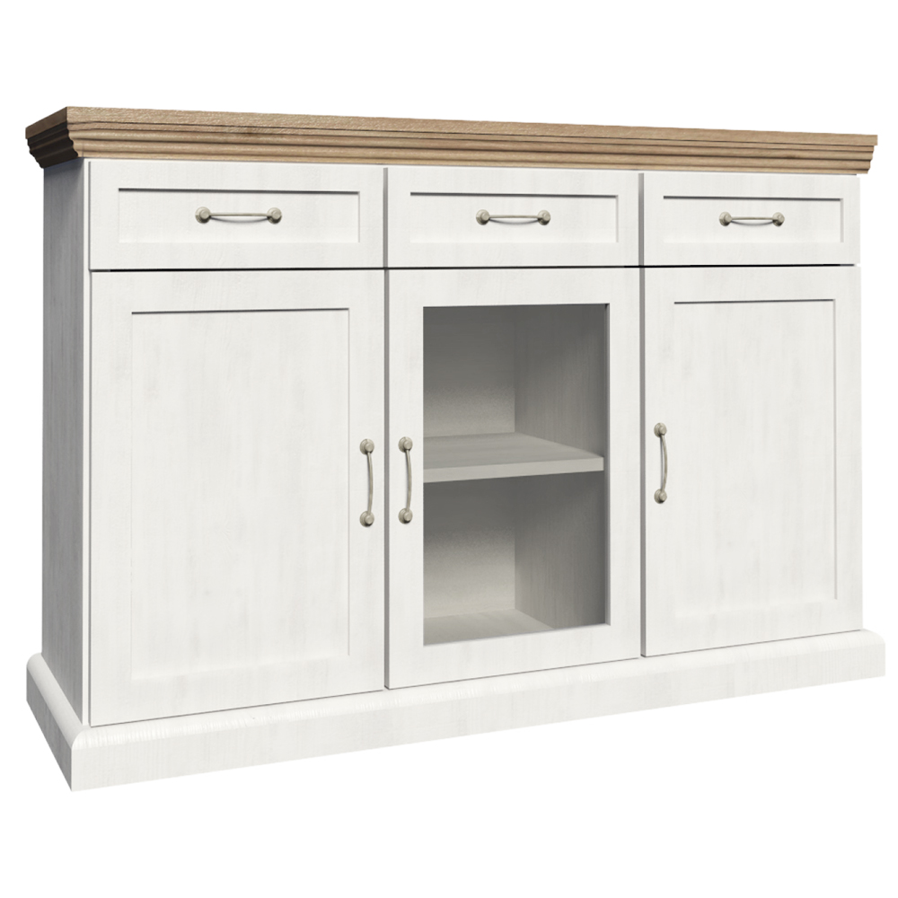 Obývací stěna se skříní Royal r | sestava C | borovice nordická