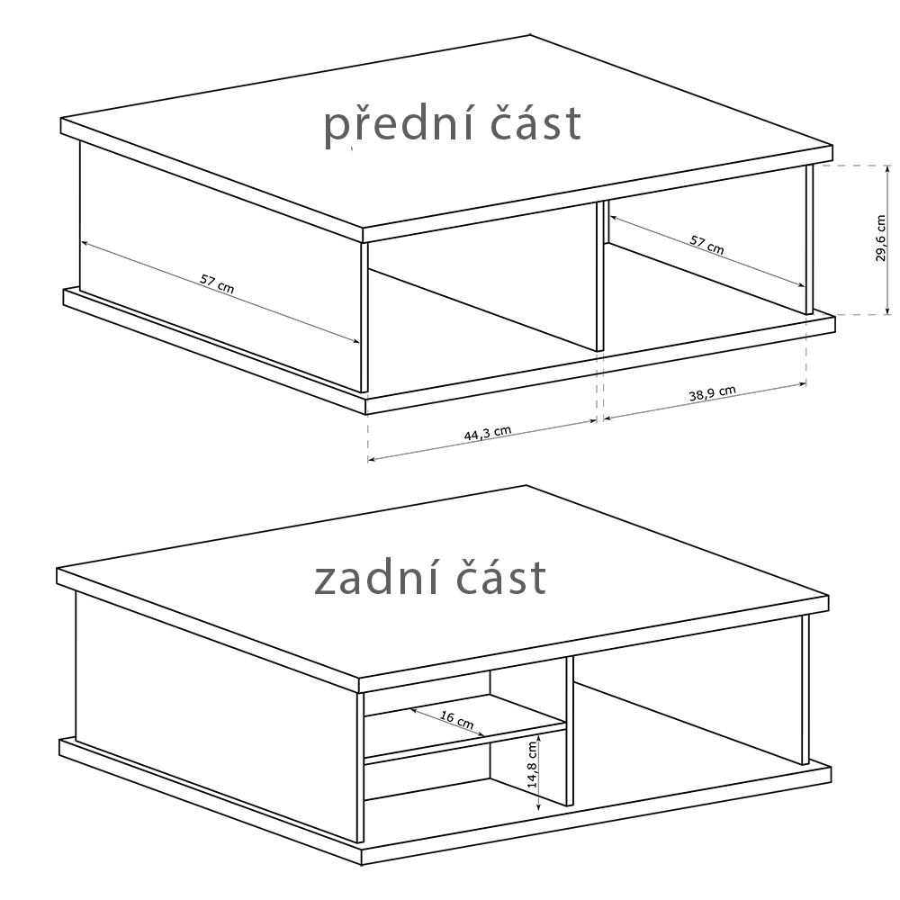 CALI | konferenční stolek C-8 | artisan