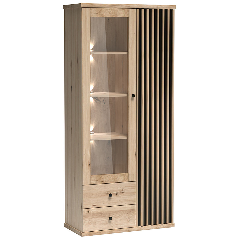 Obývací stěna se skříní CALI | 4 díly | 420 cm | sestava D | artisan