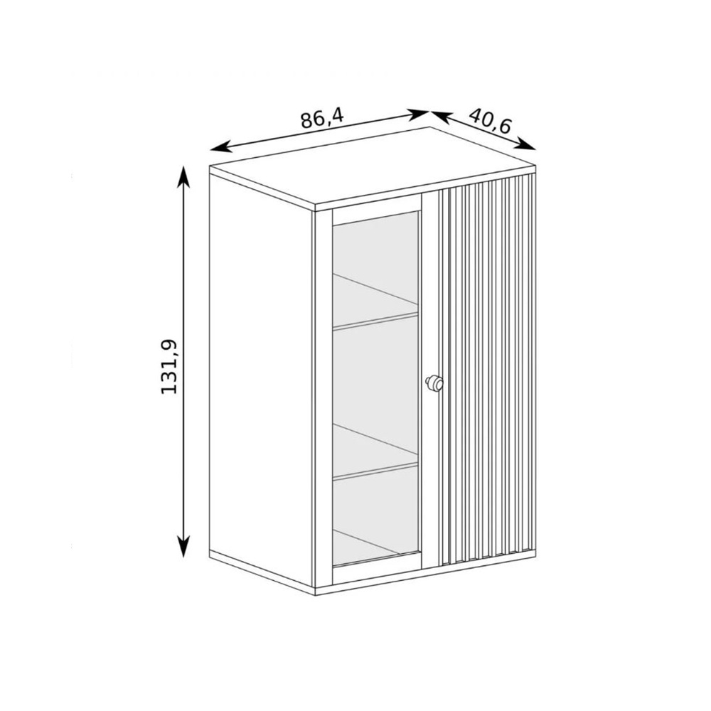 Obývací stěna se skříní CALI | 4 díly + ČERNÉ NOHY | 420 cm | sestava D | artisan