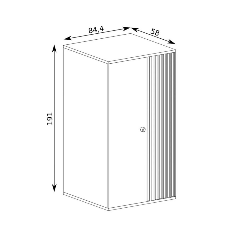 Obývací stěna se skříní CALI | 4 díly + ČERNÉ NOHY | 420 cm | sestava D | artisan