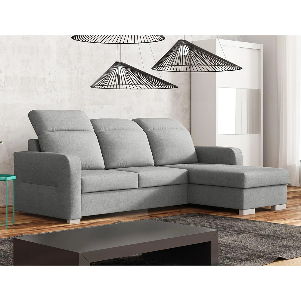 Sedací souprava PAKO | 232x158 | chester 17 světle šedá | POSLEDNÍ KUS Z PRODEJNY