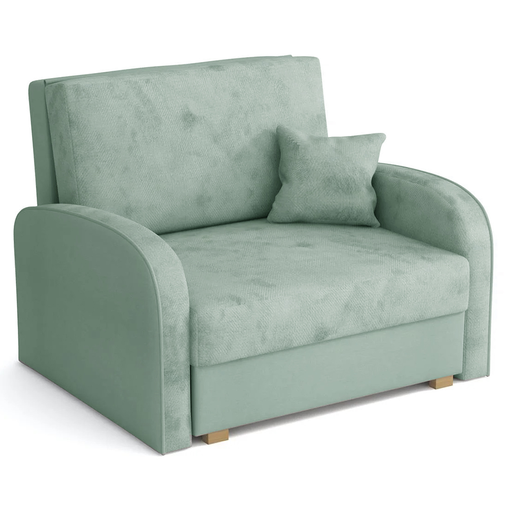 Pohovka VIVA I SOFT | 102 cm | mint | ROZKLÁDACÍ