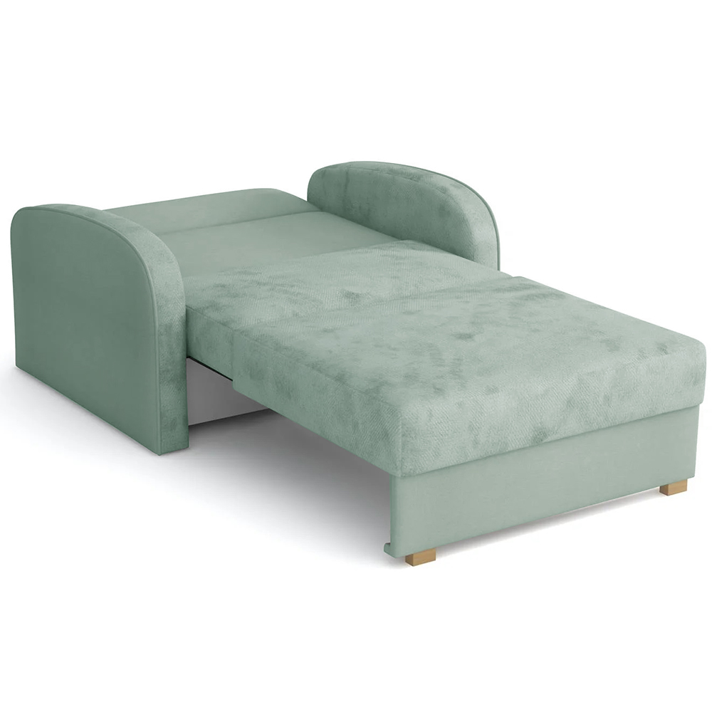 Pohovka VIVA I SOFT | 102 cm | mint | ROZKLÁDACÍ