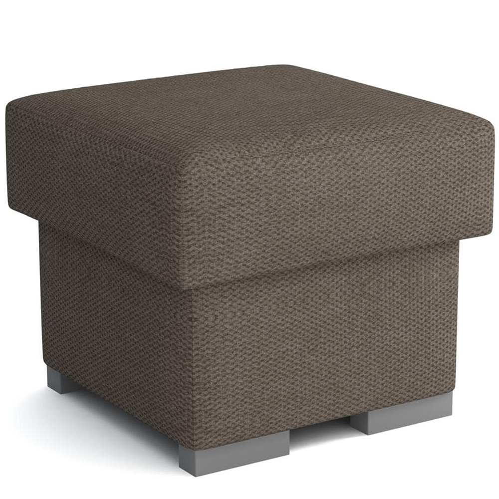 Taburet OSLO | 50x50 cm | bez úložného prostoru | VÝBĚR TKANIN