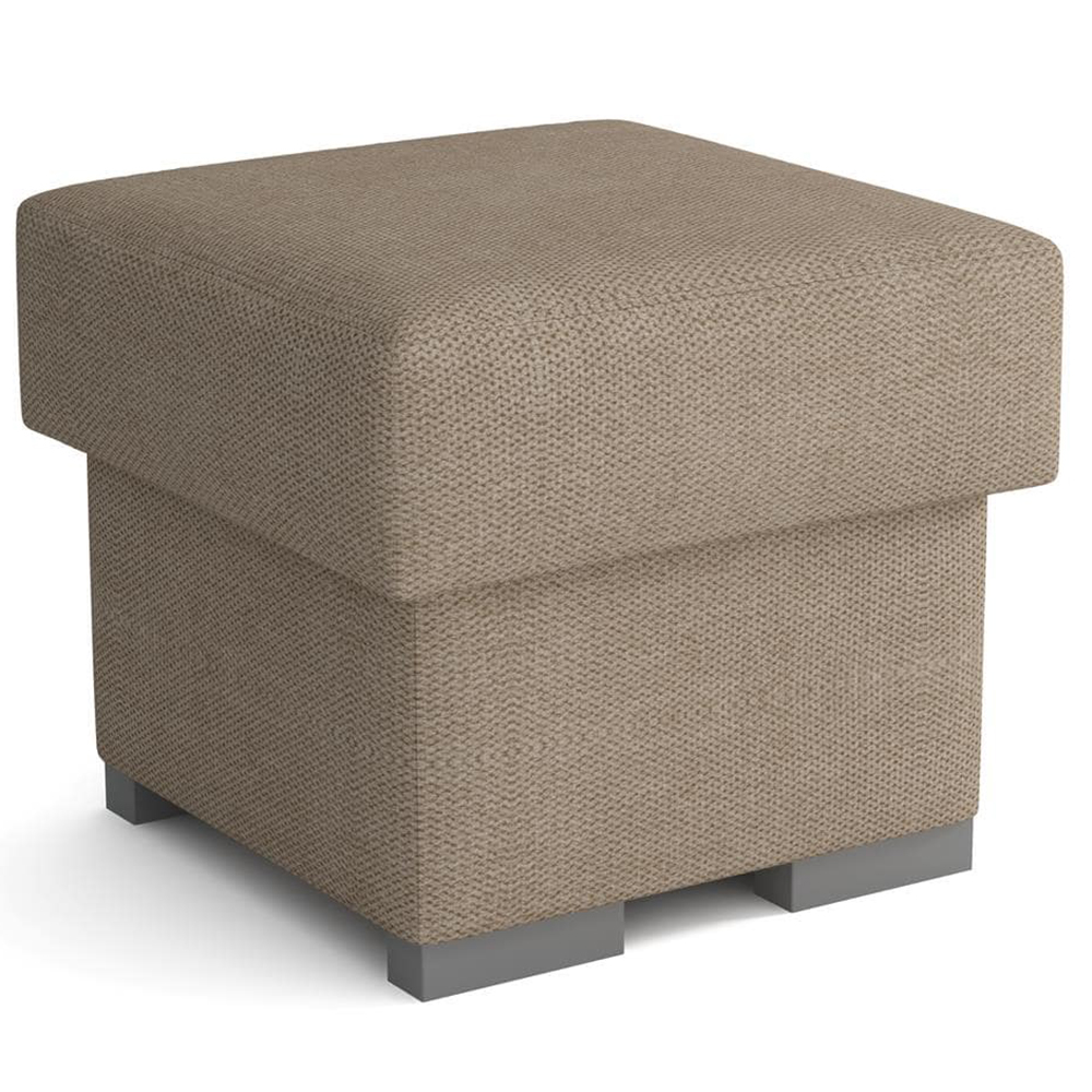 Taburet OSLO | 50x50 cm | bez úložného prostoru | VÝBĚR TKANIN