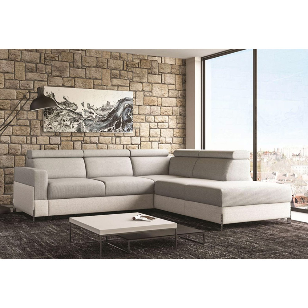 ULISES | díl 1HOBKR | 126 cm | krátký otoman s úložným prostorem | VÝBĚR TKANIN a NOŽIČEK