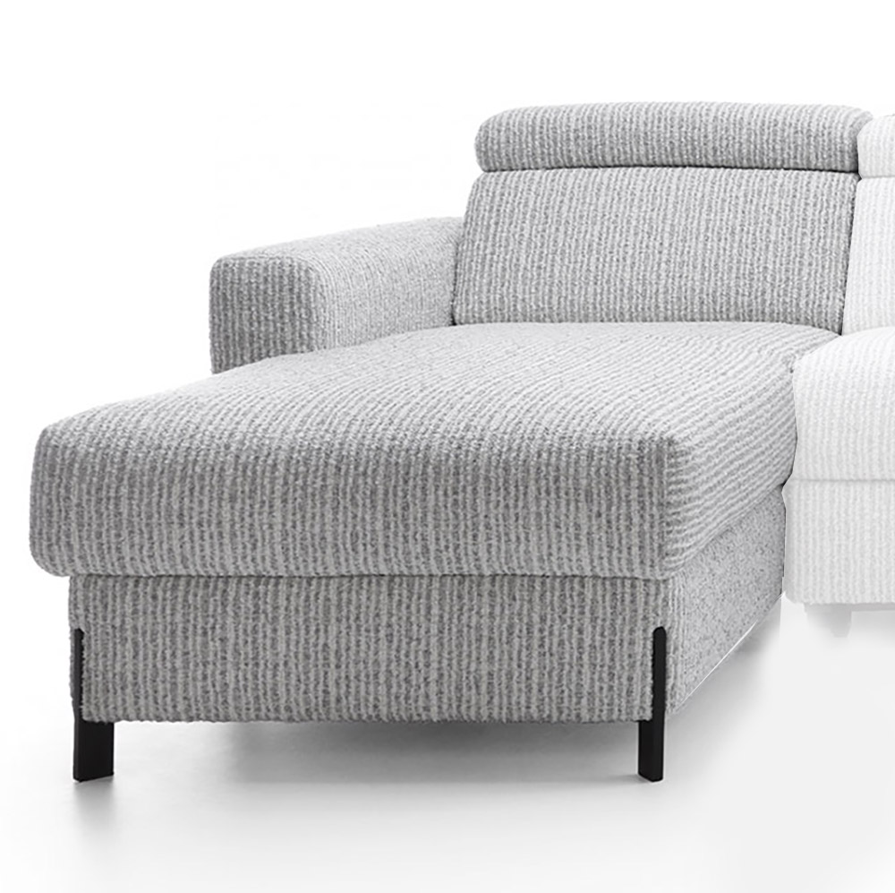 ULISES | díl sedačky OBKL | 90x179 cm | delší otoman s úložným prostorem | VÝBĚR TKANIN a NOŽIČEK