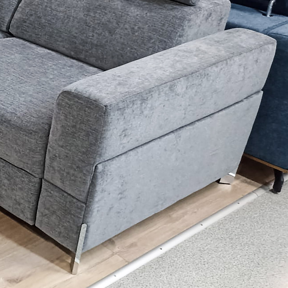 ULISES | díl sedačky PK | 18 cm | pravá područka | VÝBĚR TKANIN a NOŽIČEK