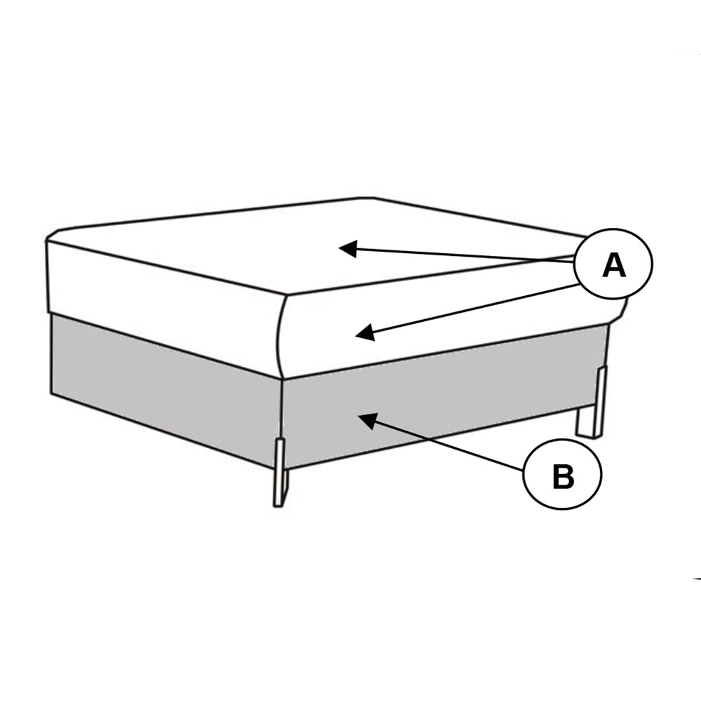 ULISES | díl HO70 | prodlužující díl | VÝBĚR TKANIN