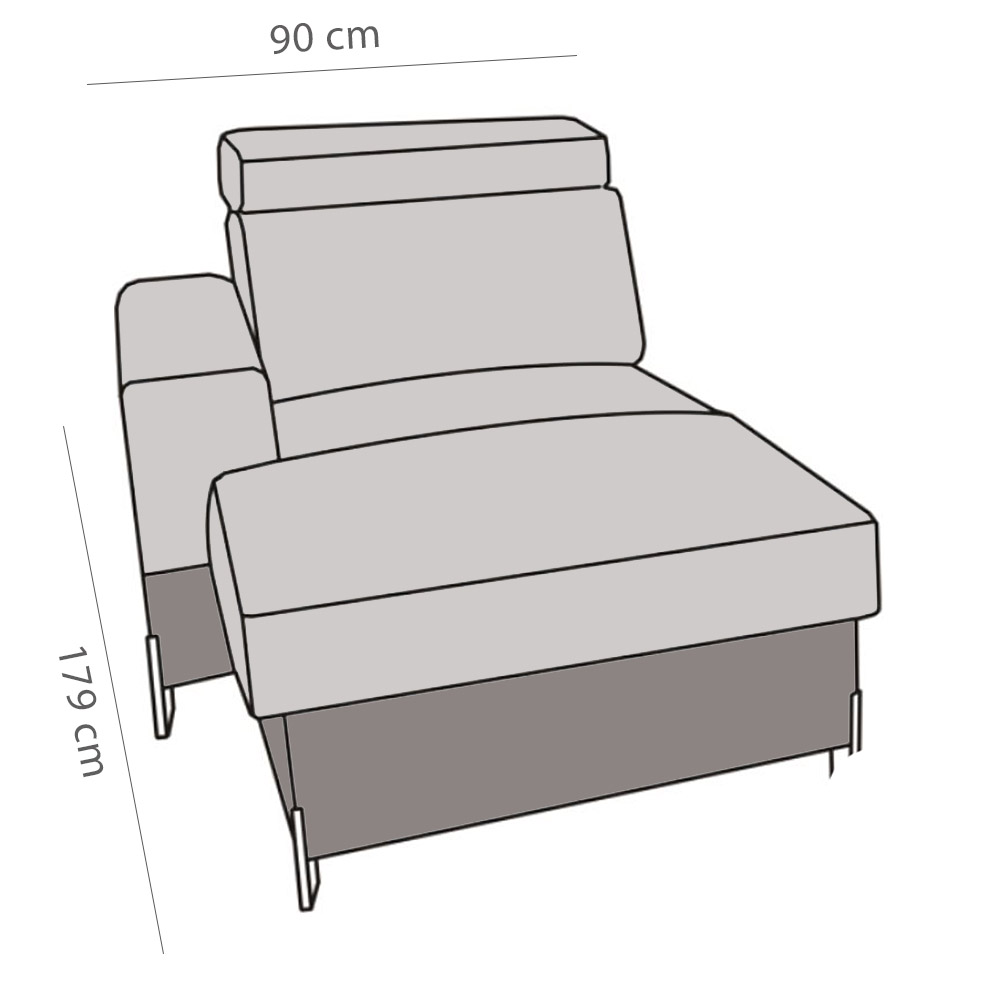 Sedací souprava ULISES L | 179x250 | rozkládací | vysoká kvalita | VÝBĚR TKANIN
