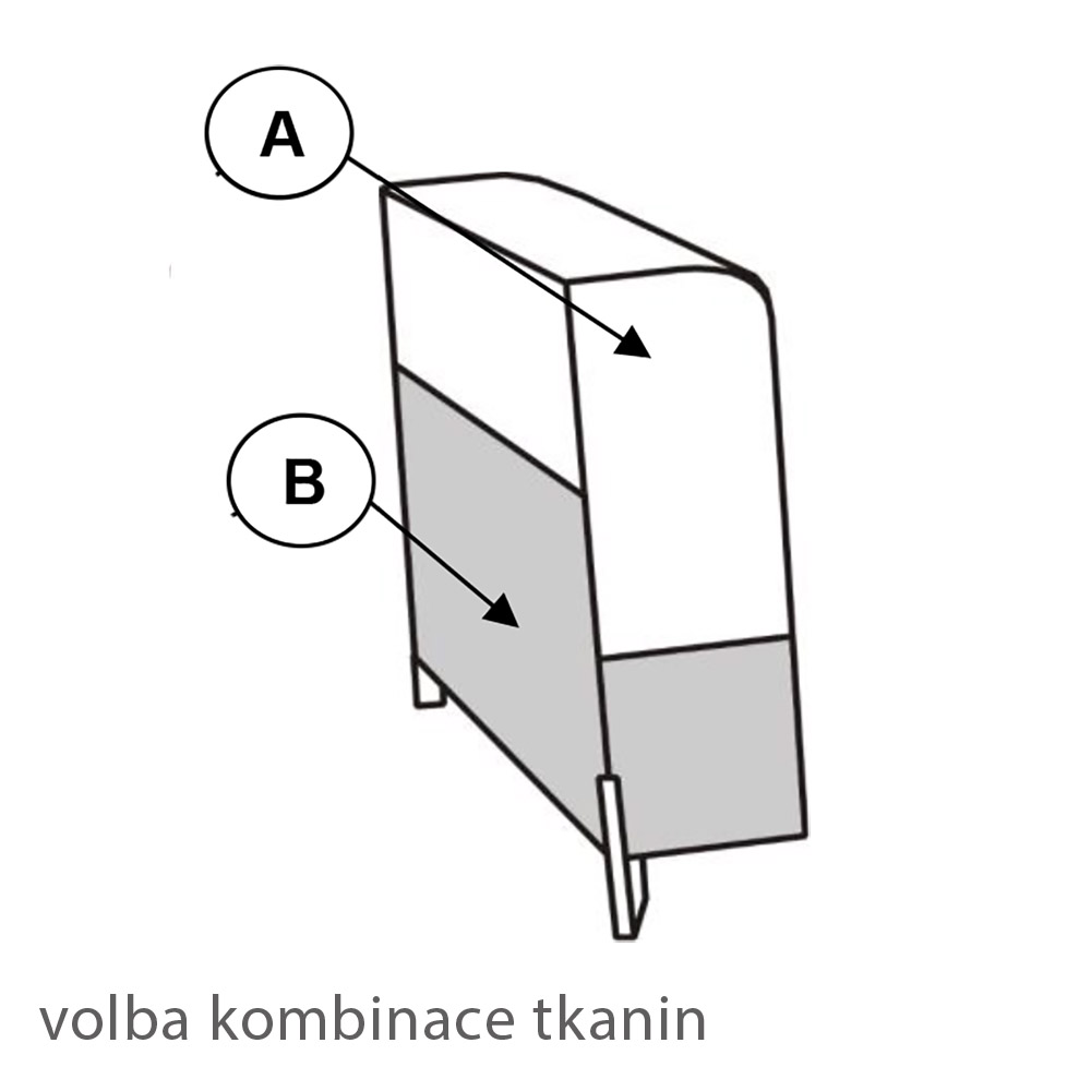 Sedací souprava ULISES L | 179x250 | rozkládací | vysoká kvalita | VÝBĚR TKANIN