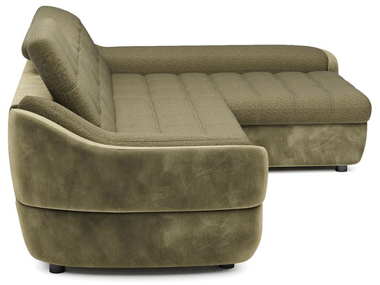 Sedací souprava INFINITY | 290x179 | rozkládací + úložný prostor | olivová | POSLEDNÍ KUS Z PRODEJNY