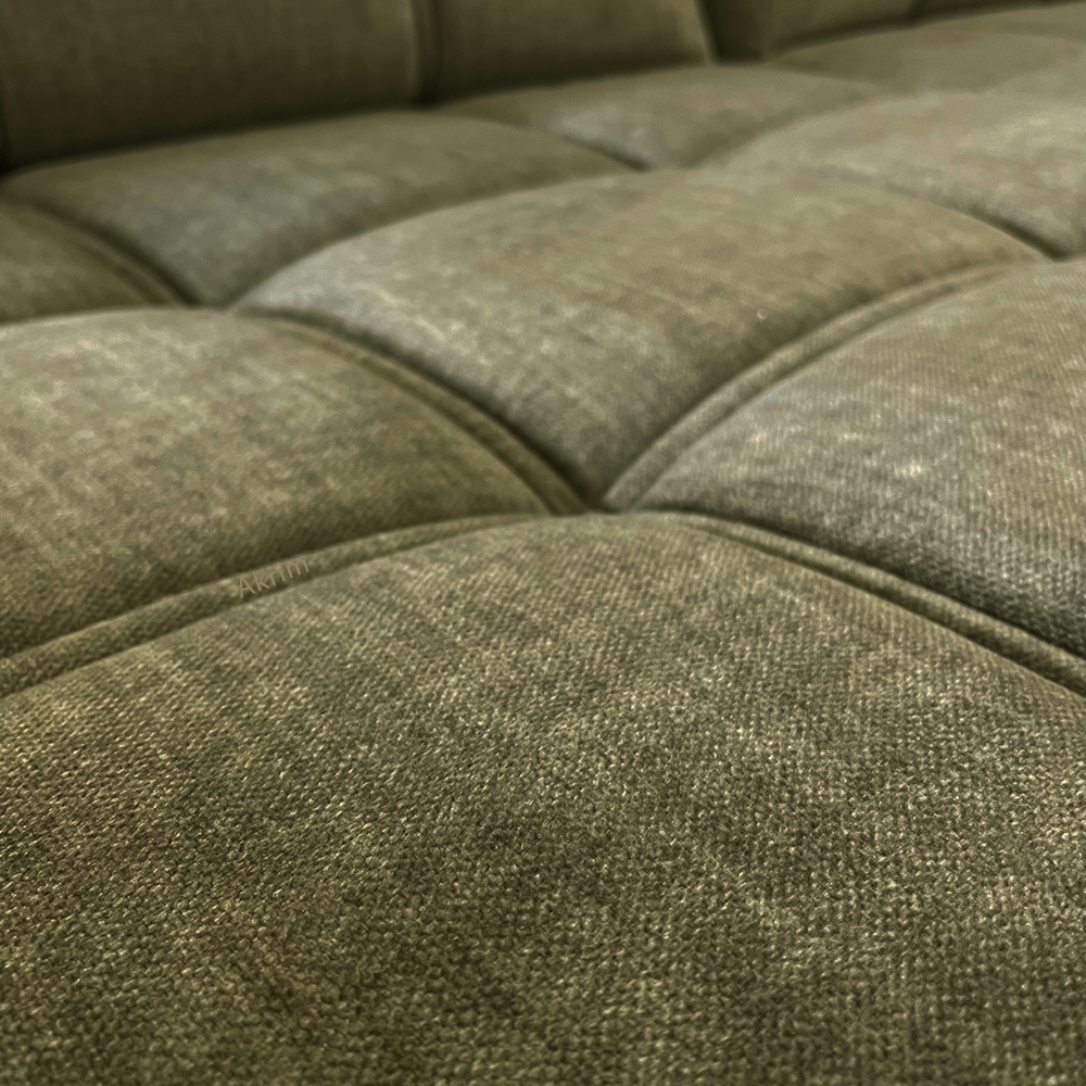 Sedací souprava INFINITY | 290x179 | rozkládací + úložný prostor | olivová | POSLEDNÍ KUS Z PRODEJNY