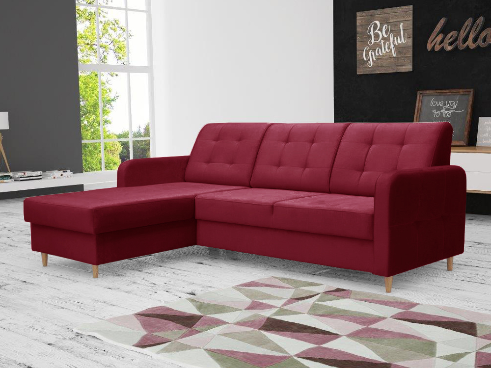 Sedací souprava Pinko | levá | pevná záda |  VÝBĚR LÁTEK