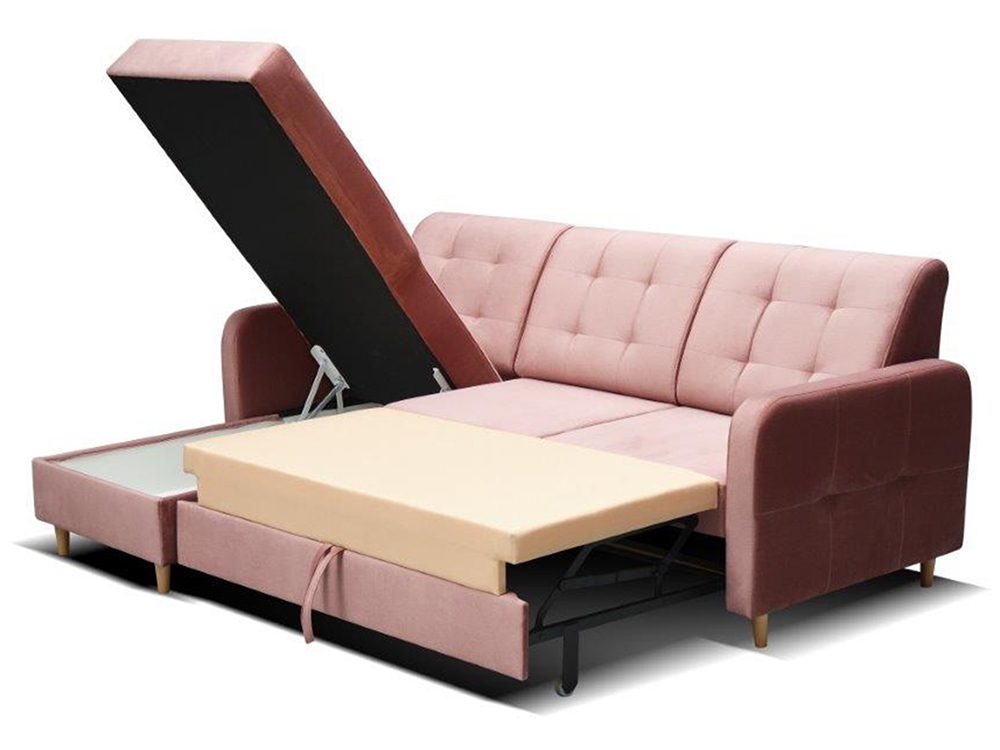 Sedací souprava Pinko | levá | pevná záda |  VÝBĚR LÁTEK