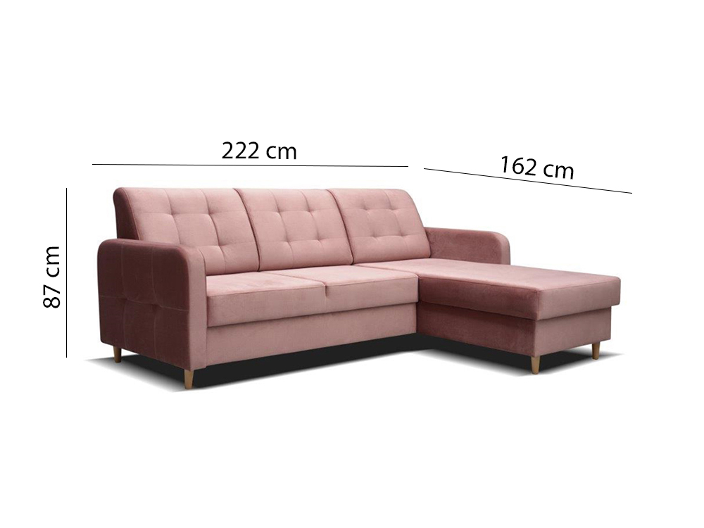 Sedací souprava Pinko | pravá | monolith 63 | PEVNÁ ZÁDA