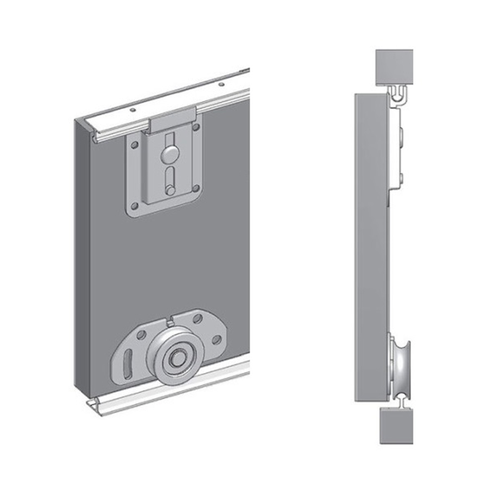 Šatní skříň Plaster | 250 cm | artisan/bílá/černá