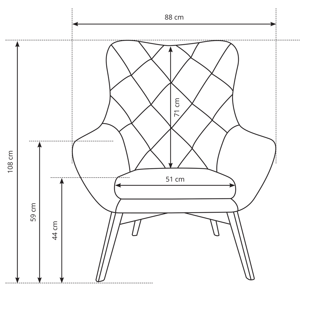 Křeslo ELIS CARO | VÝBĚR LÁTEK