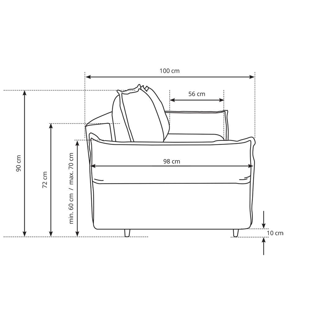 Sedací sestava NAPOLI 3+1+1 | VÝBĚR LÁTEK