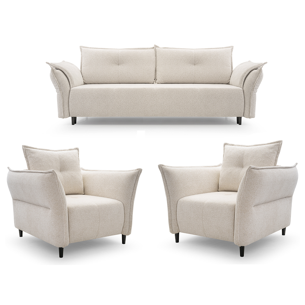 Sedací sestava NAPOLI 3+1+1 | VÝBĚR LÁTEK