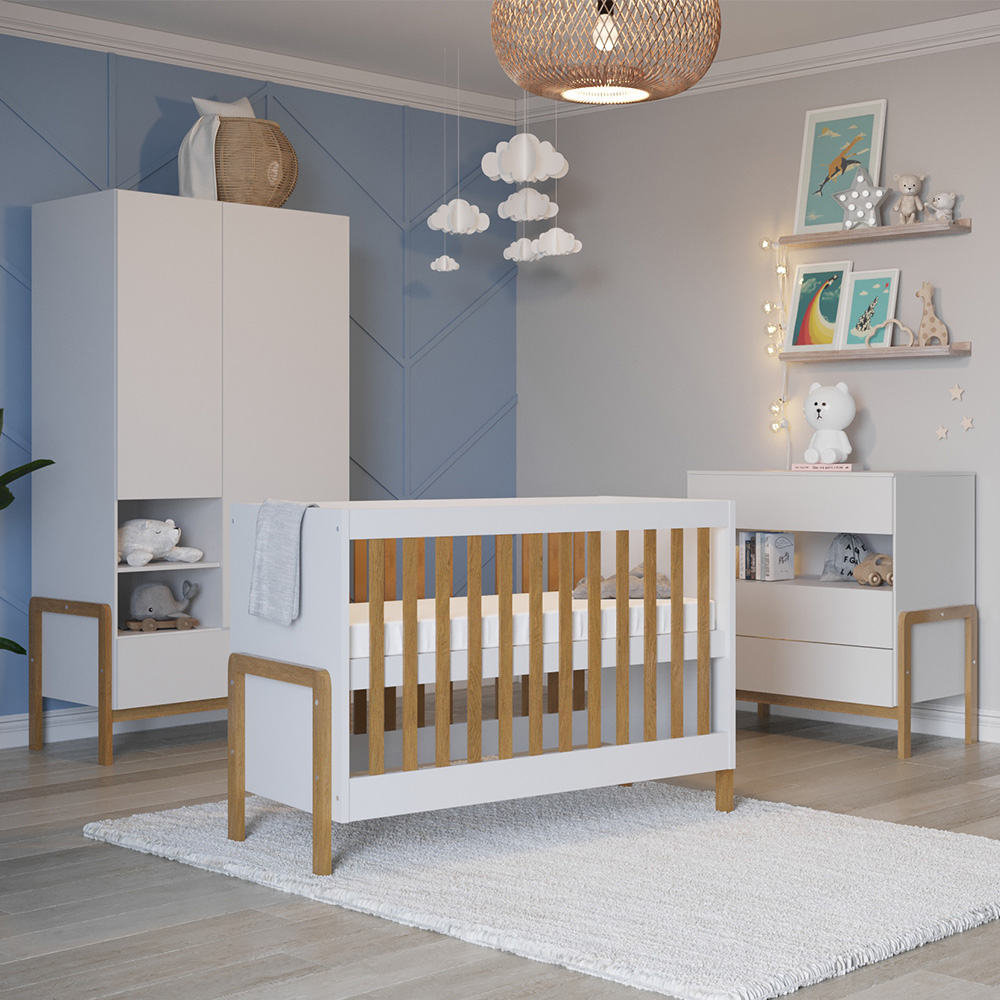 Victor | dětská postýlka | bílá | spací plocha 60x120 cm