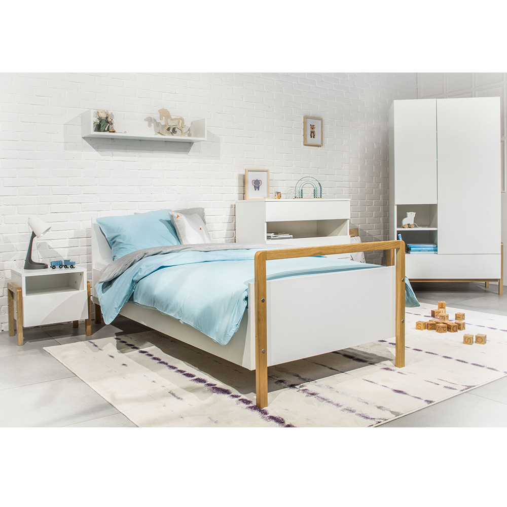 Victor | šatní skříň | bílá | 100x180x55 cm