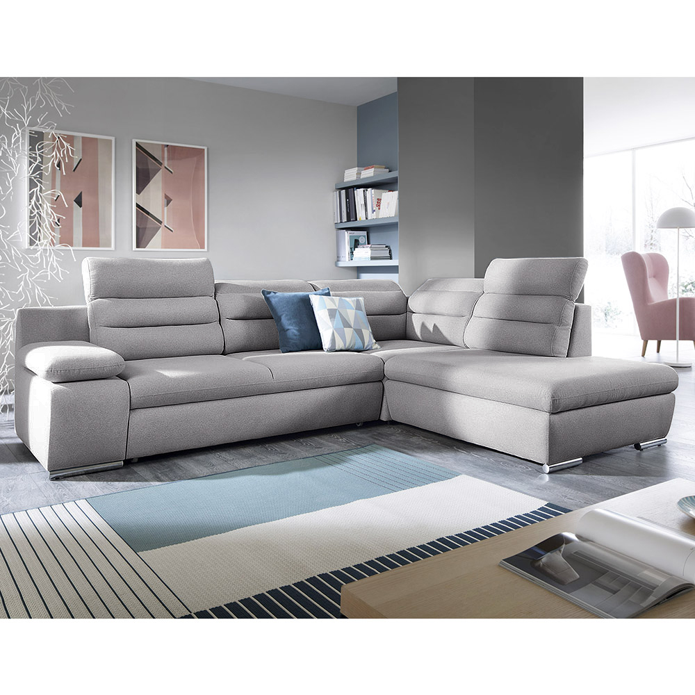 Sedací souprava GRECO | PRAVÁ | Gemma 06 béžovohnědá | AKCE | POSLEDNÍ KUS