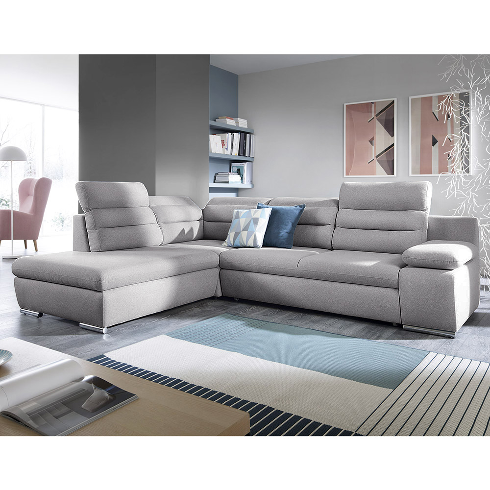 Sedací souprava GRECO | LEVÁ | Gemma 06 béžovohnědá | AKCE | POSLEDNÍ KUS