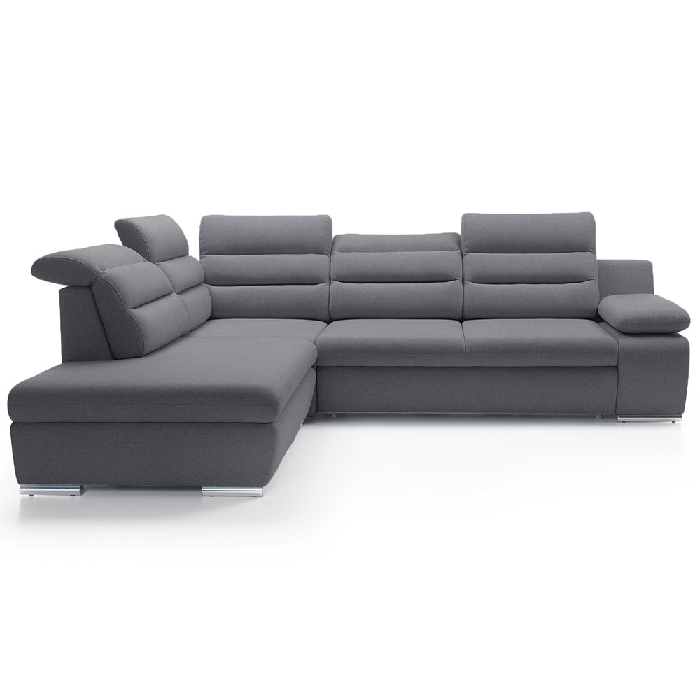 Sedací souprava GRECO | LEVÁ | Gemma 13 světle hnědá | AKCE | POSLEDNÍ KUS